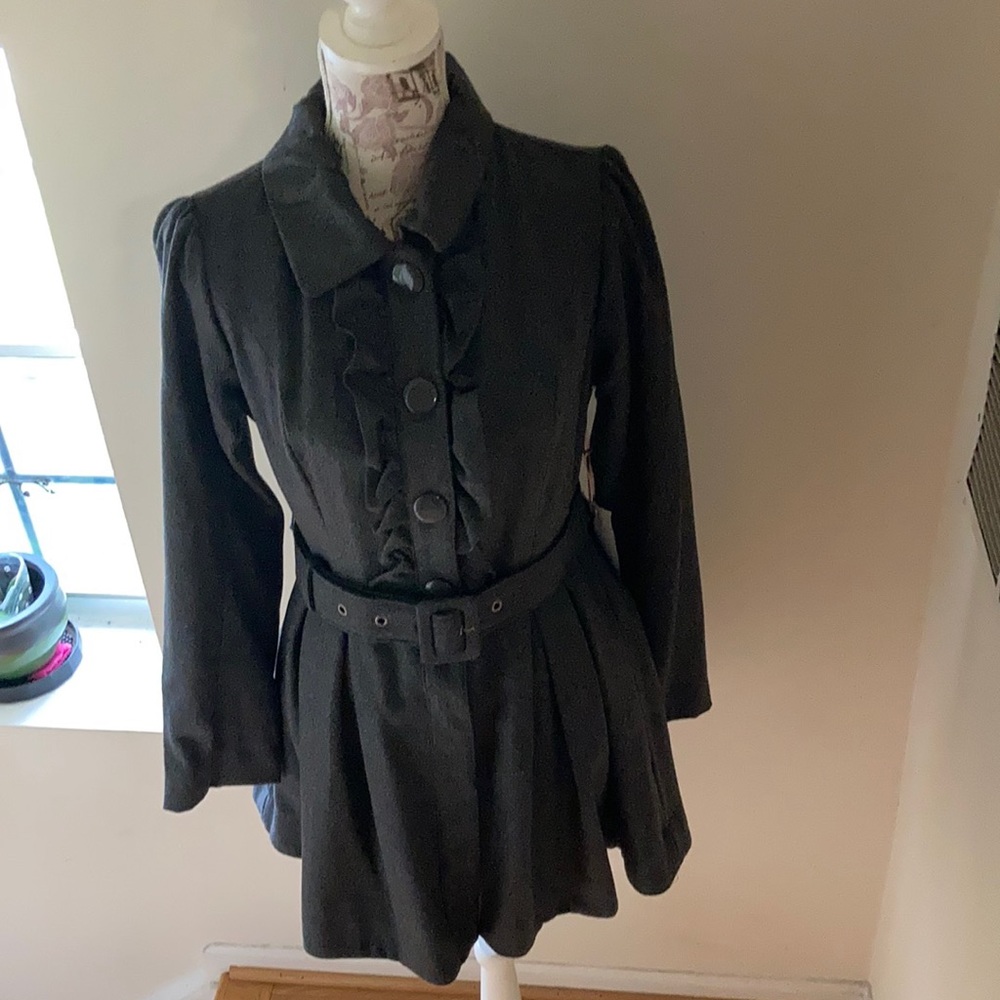 Forever 21 Charcoal coat nwt size L